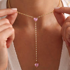 ROSE HERZ Y KETTE | 925 SILBER