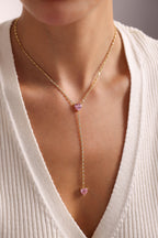ROSE HERZ Y KETTE | 925 SILBER