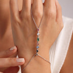 MYSA HANDKETTE aus 925 Silber - Eleganter Halskette - AURIME