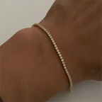 ICED OUT ARMBAND aus 925 Silber - Eleganter Armband - AURIME