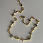 COLORFULL BIJOU HALSKETTE | 925 SILBER