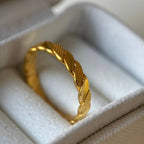 BURMA RING II aus 925 Silber - Eleganter Ring - AURIME