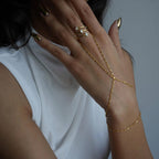 CRUSH CHAIN HANDKETTE aus 925 Silber - Eleganter Halskette - AURIME