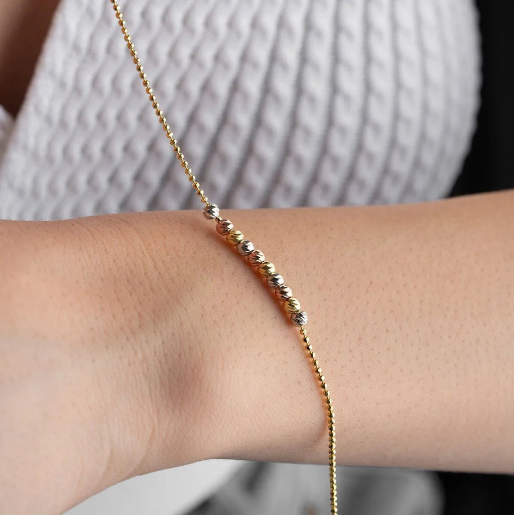 TRICOLOR DORIKA ARMBAND II  | 925 SILBER