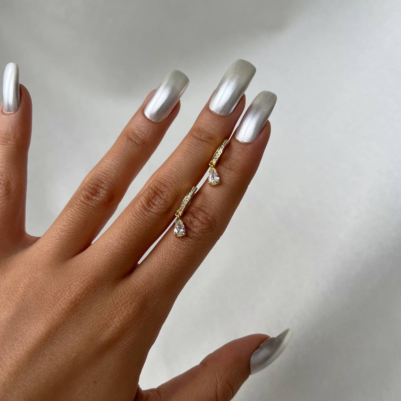 DROP STONE OHRRING aus 925 Silber - Eleganter Ohrringe - AURIME