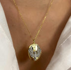 ALYA KETTE aus 925 Silber - Eleganter Halskette - AURIME