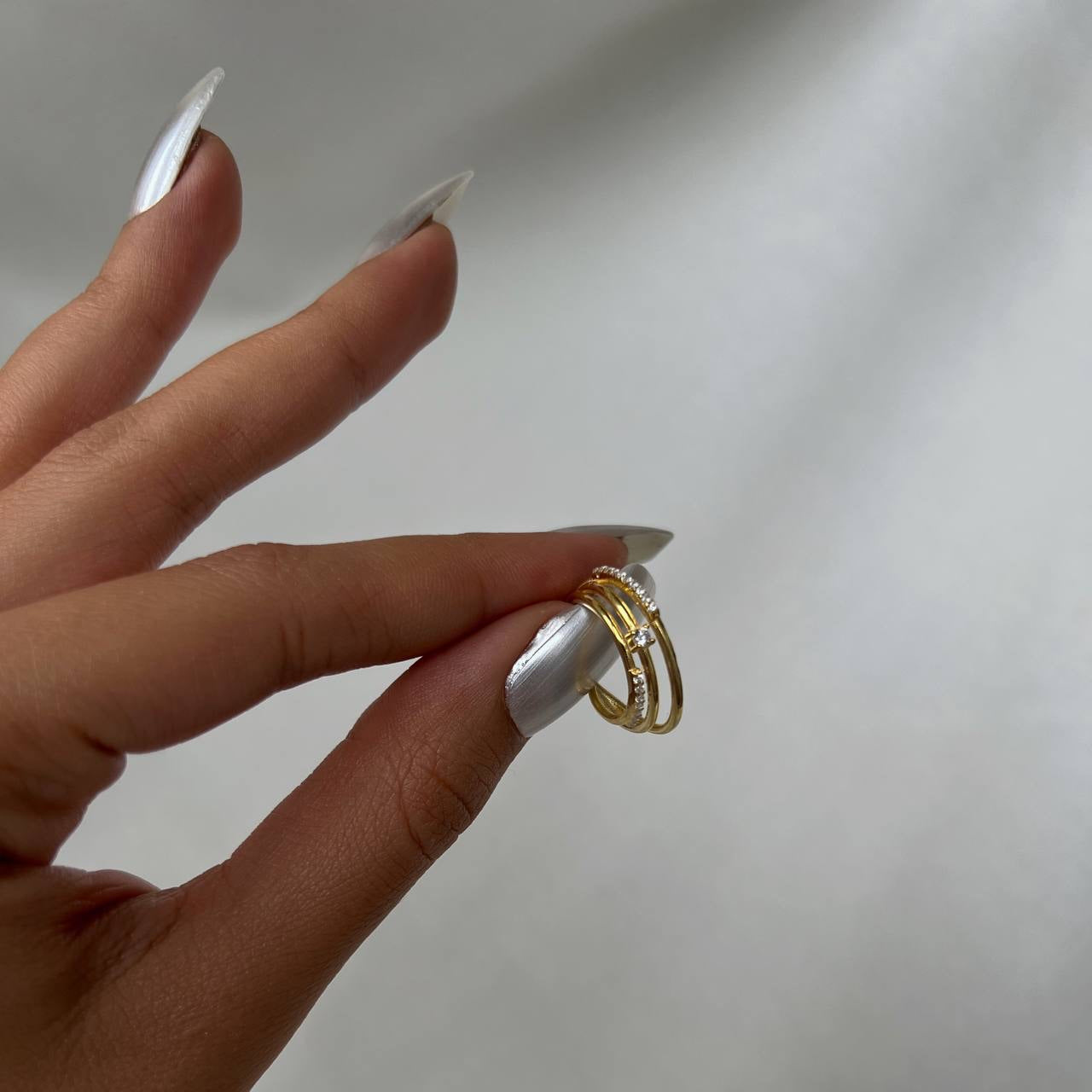 TROIS RAYONS OHRRING aus 925 Silber - Eleganter Ohrringe - AURIME