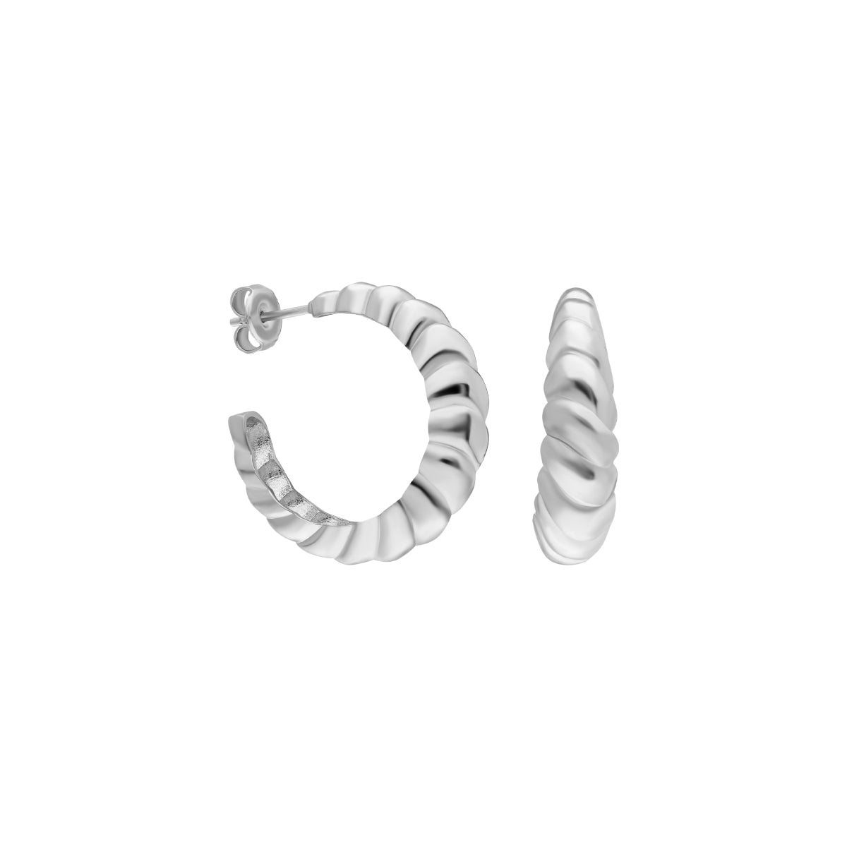 SHELL OHRRING aus 925 Silber - Eleganter Ohrringe - AURIME