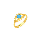 LEE NAZAR AUGENRING aus 925 Silber - Eleganter Ring - AURIME