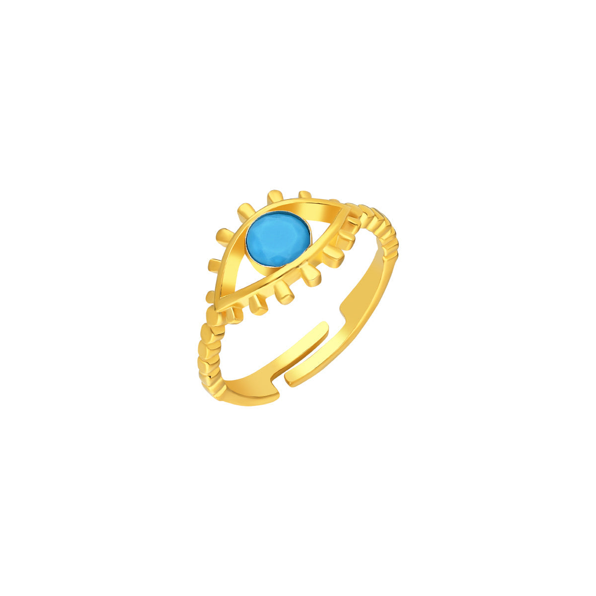 LEE NAZAR AUGENRING aus 925 Silber - Eleganter Ring - AURIME