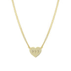 CUBAN HEART NECKLACE aus 925 Silber - Hochwertiger Schmuck - AURIME