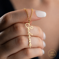 SIGNATUR NAMENSKETTE | 14K GOLD
