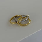 AMOUR BAGUETTE RING | 925 SILBER