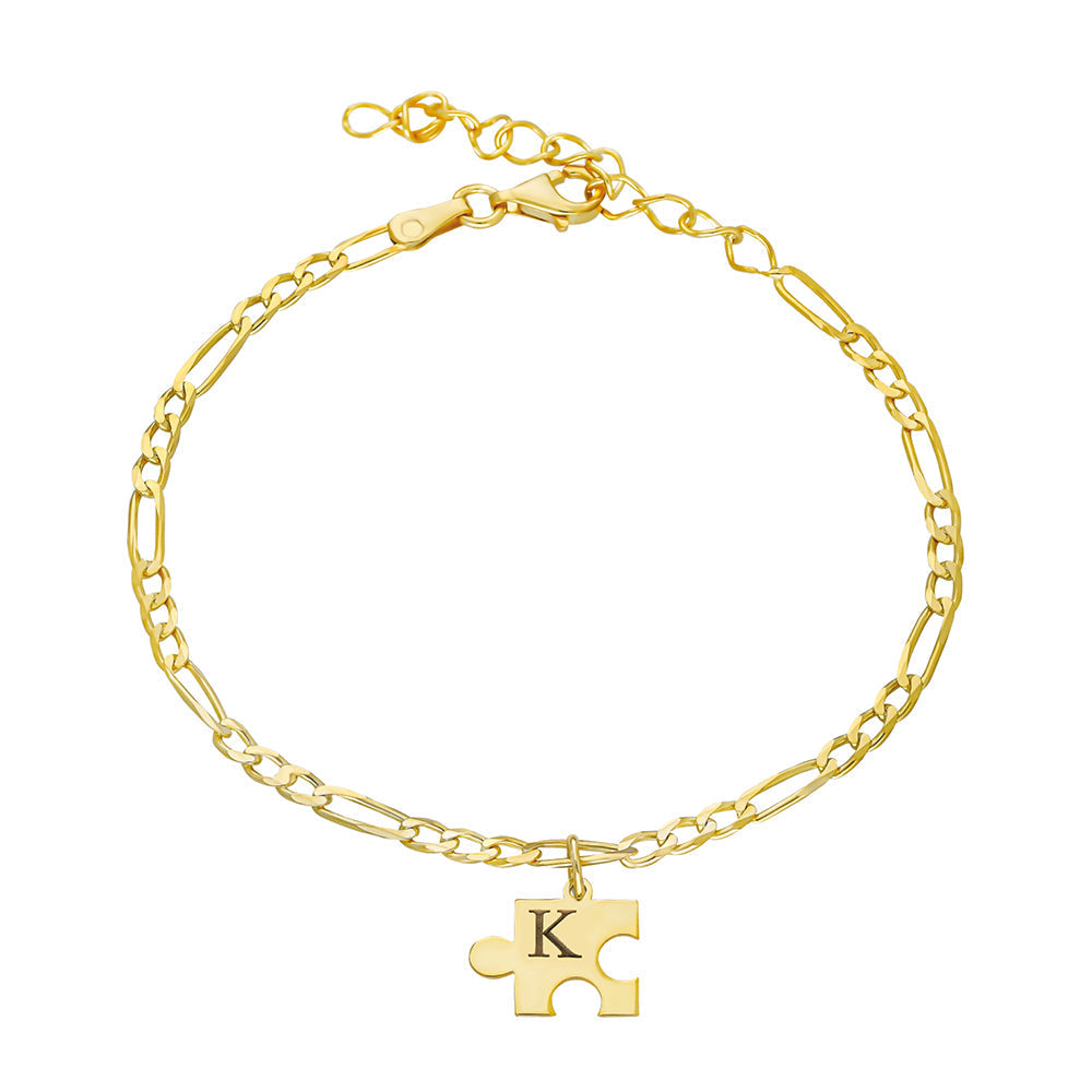 PARTNER PUZZLE ARMBAND aus 925 Silber - Eleganter Armband - AURIME