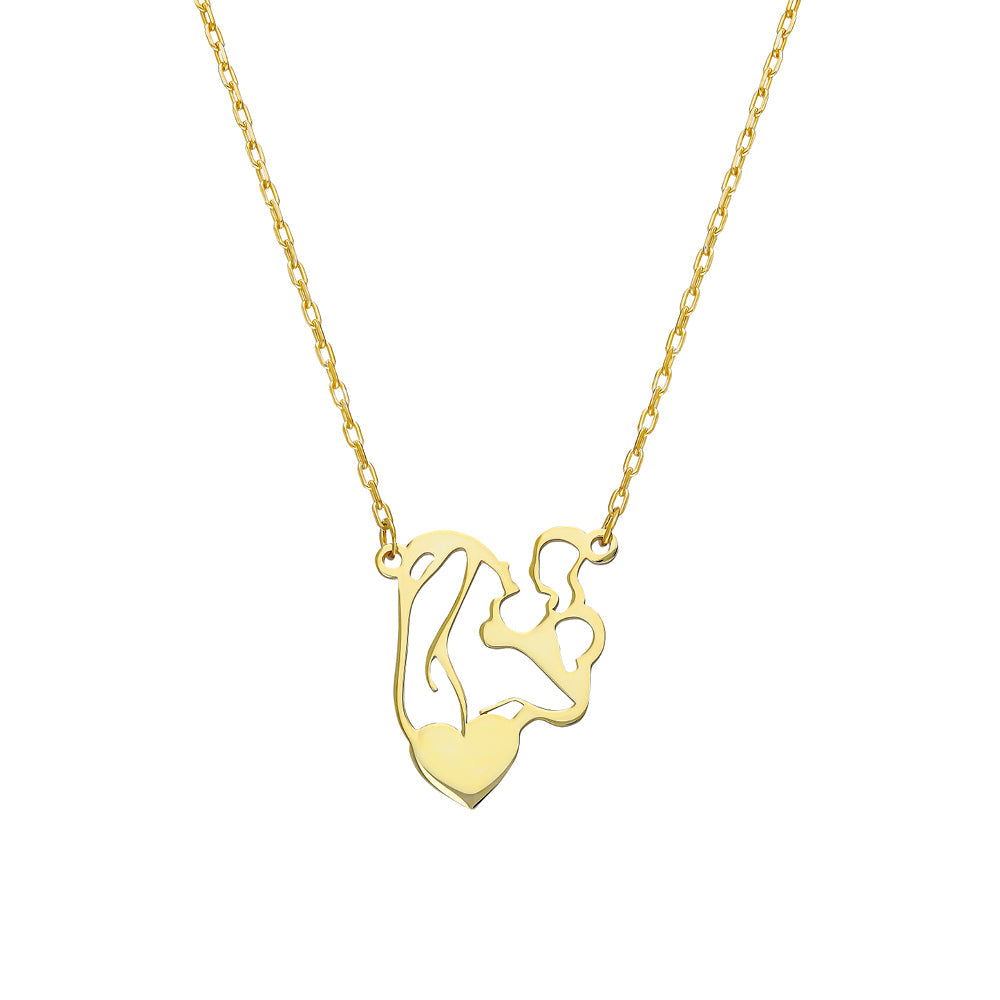 MOM HALSKETTE aus 925 Silber - Eleganter Halskette - AURIME