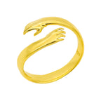Amplexus Ring - 925 SILBER aus 925 Silber - Eleganter Ring - AURIME