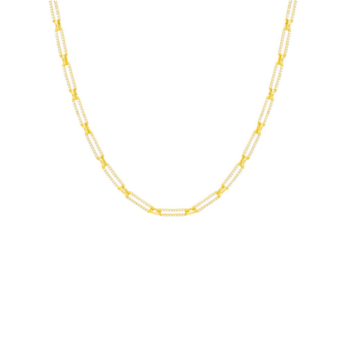 Anker Zirkonia Halskette (7017082126381)
