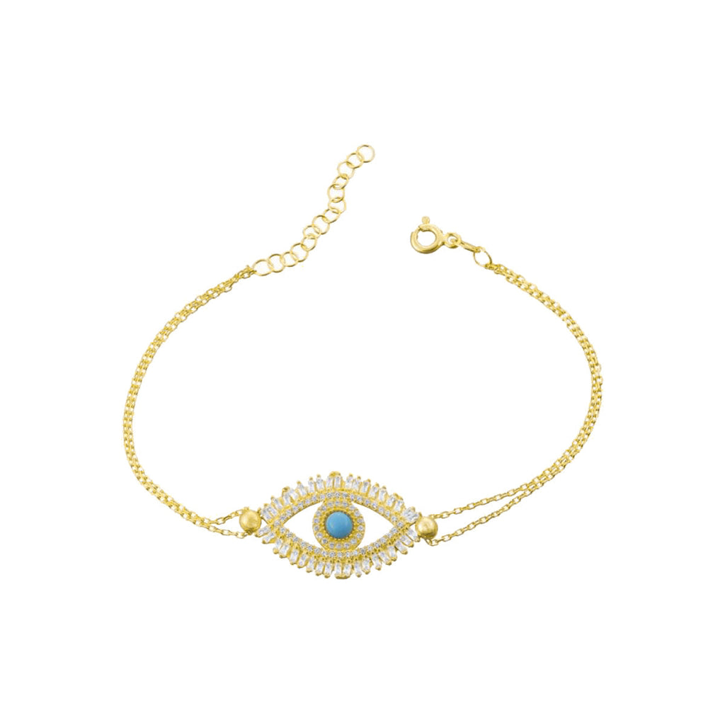 Augen Armkette Boho - 925 SILBER aus 925 Silber - Eleganter Halskette - AURIME