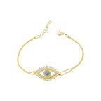 Augen Armkette Boho - 925 SILBER aus 925 Silber - Eleganter Halskette - AURIME