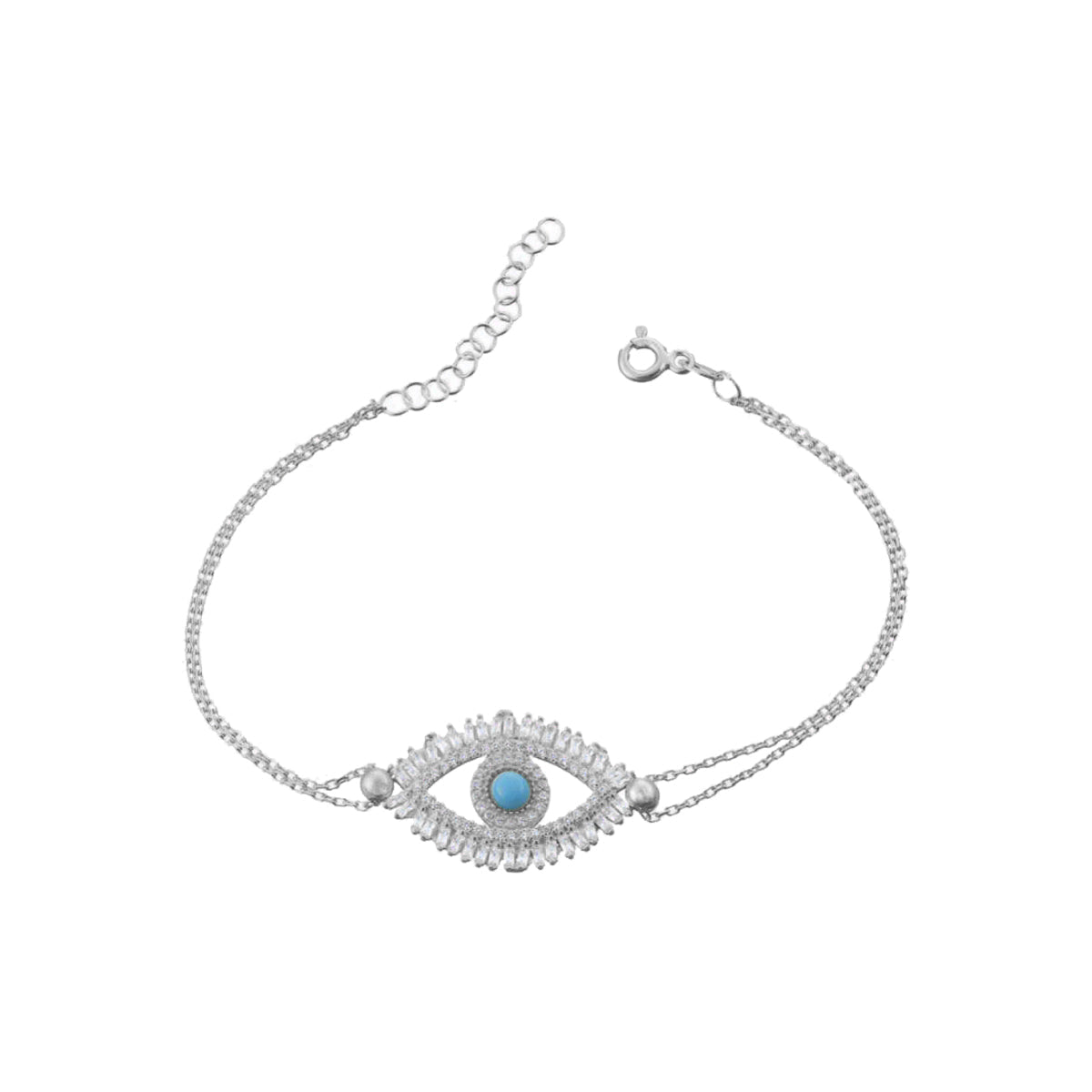 Augen Armkette Boho - 925 SILBER aus 925 Silber - Eleganter Halskette - AURIME