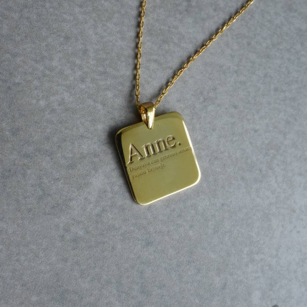 MOM KETTE MODEL 3 aus 925 Silber - Eleganter Halskette - AURIME