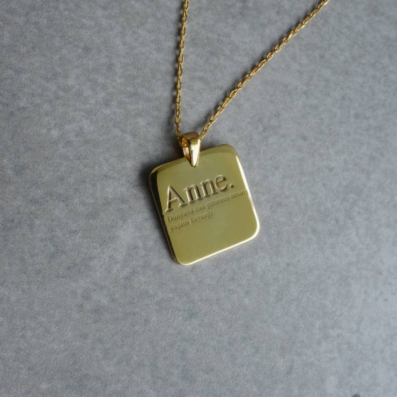 MOM KETTE MODEL 3 aus 925 Silber - Eleganter Halskette - AURIME