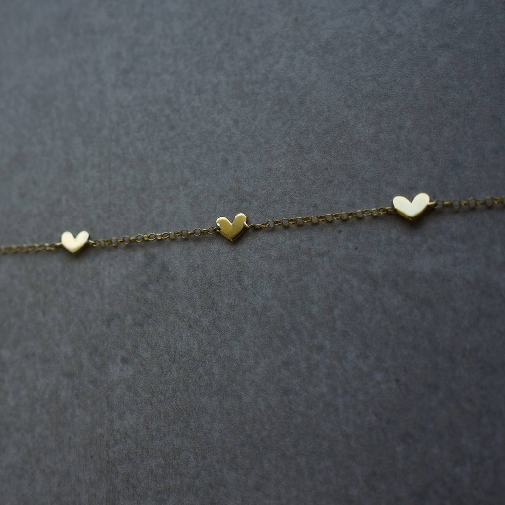 MİNİ HEART BRACELET aus 925 Silber - Hochwertiger Schmuck - AURIME