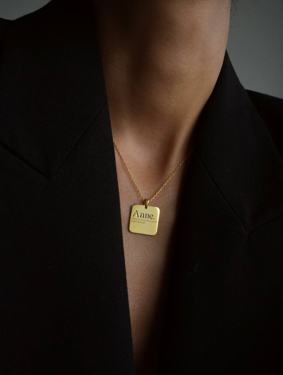 MOM KETTE MODEL 3 aus 925 Silber - Eleganter Halskette - AURIME