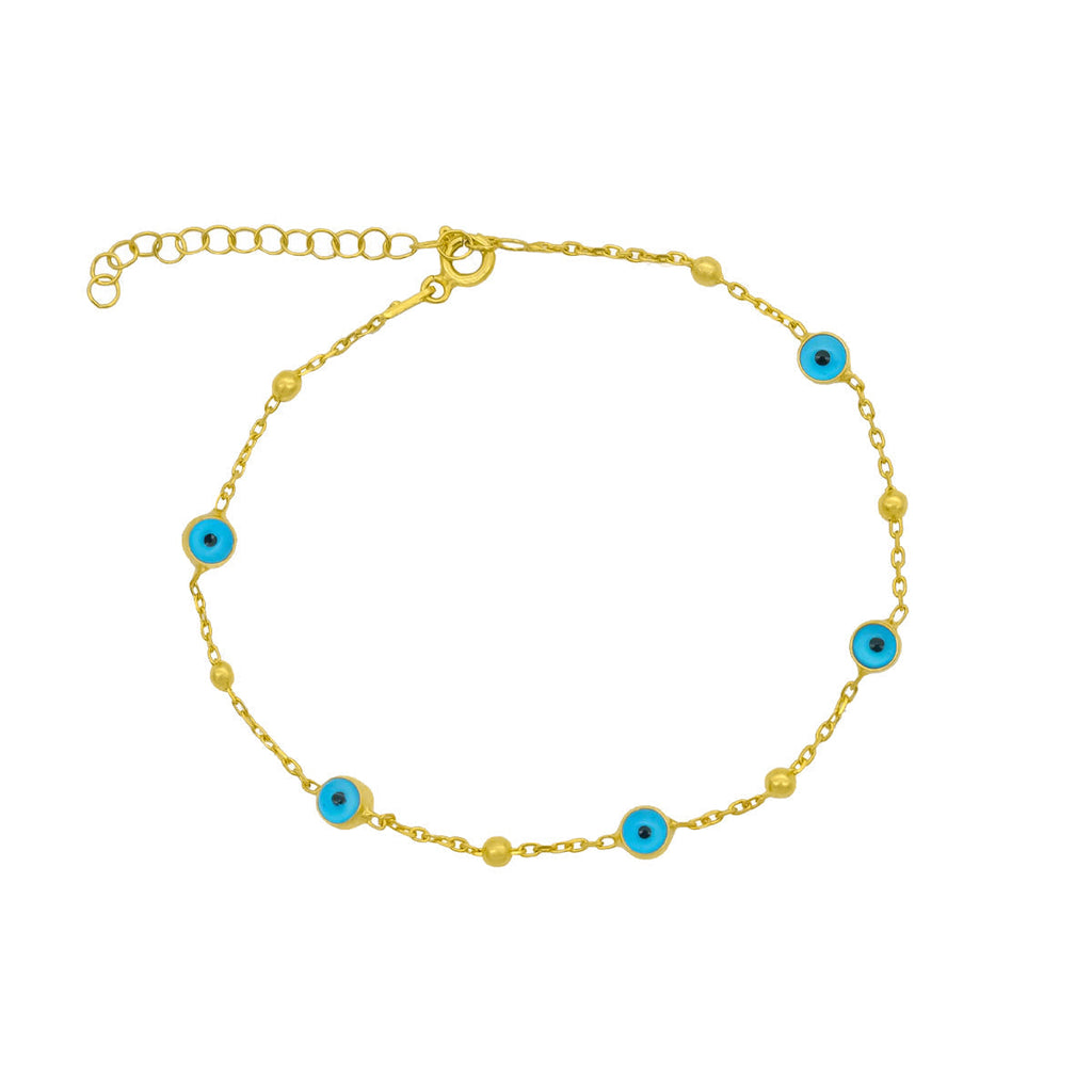 BULLET NAZAR ARMBAND aus 925 Silber - Eleganter Armband - AURIME