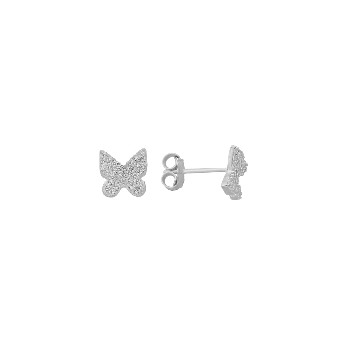 BUTTERFLY OHRSTECKER aus 925 Silber - Hochwertiger Schmuck - AURIME