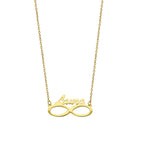INFINITY NAME NECKLACE aus 925 Silber - Hochwertiger Schmuck - AURIME