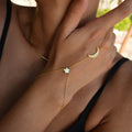 STERN MOND HANDKETTE | 925 SILBER