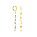 PREMIUM NAMENS OHRRINGE | 925 SILBER