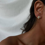 BAGUETTE OHRRING aus 925 Silber - Eleganter Ohrringe - AURIME