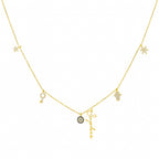 Charm Signatur Halskette (7017450962989)