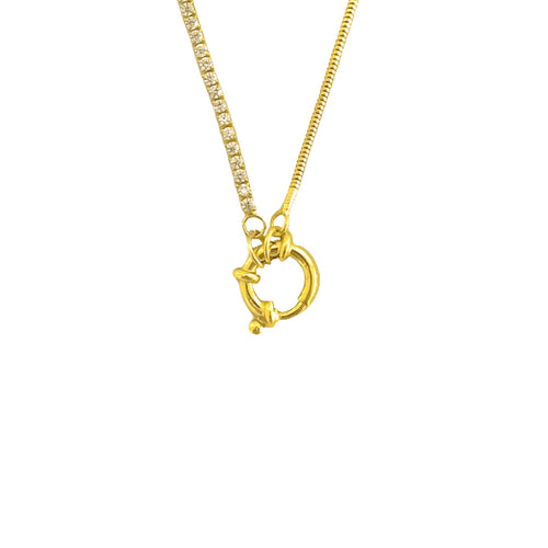 Chain Design Italia Iced Halskette Basic (7017441787949)