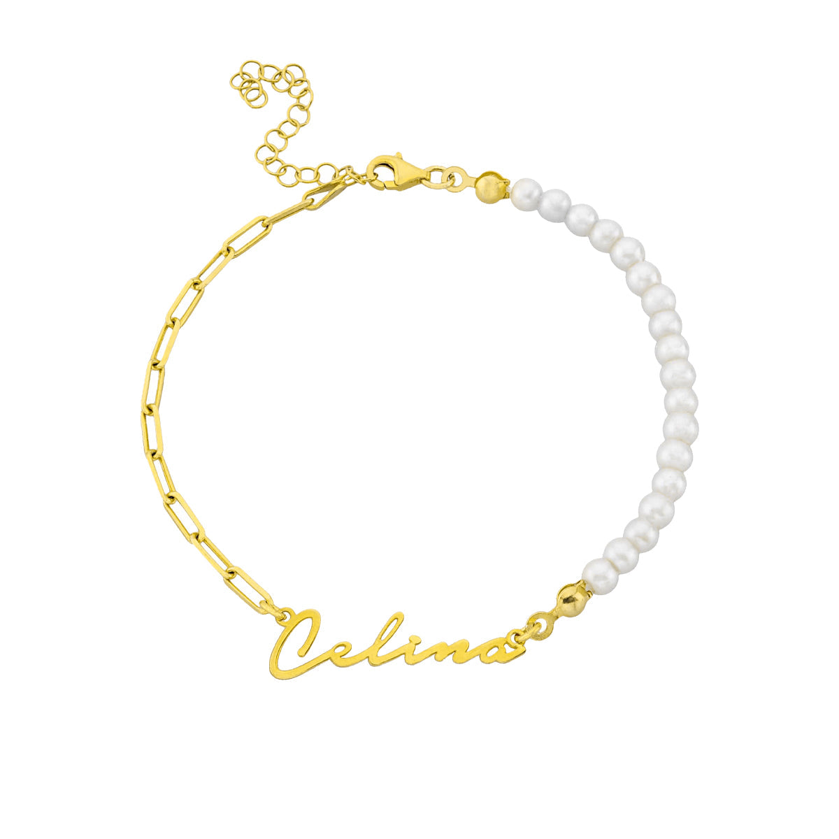 Chic ID Armband - 925 SILBER aus 925 Silber - Eleganter Armband - AURIME