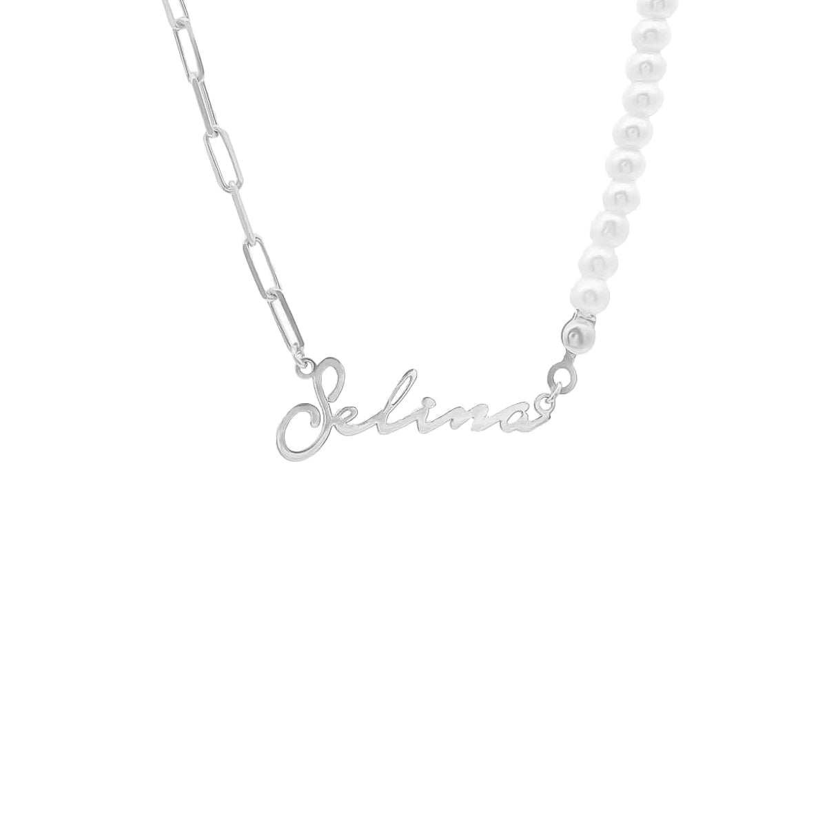 CHIC ID HALSKETTE aus 925 Silber - Eleganter Halskette - AURIME