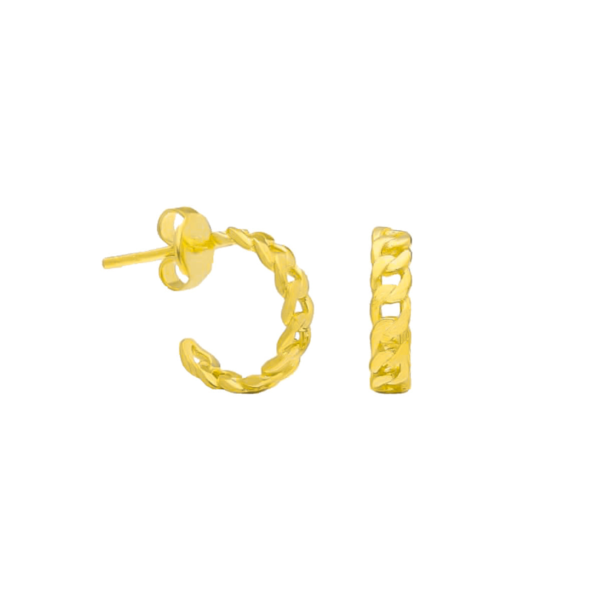 Cubanlink Mini Ohrring - 925 SILBER aus 925 Silber - Eleganter Ohrringe - AURIME