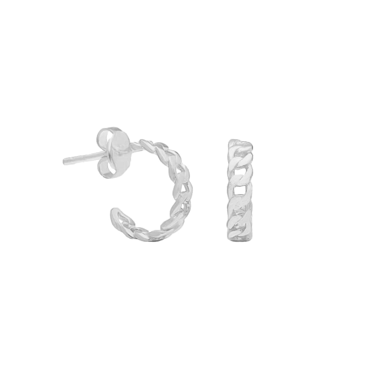 Cubanlink Mini Ohrring - 925 SILBER aus 925 Silber - Eleganter Ohrringe - AURIME