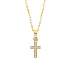 PREMIUM KREUZ HALSKETTE aus 925 Silber - Eleganter Halskette - AURIME