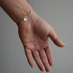 SNAKE PARTNER ARMBAND MIT INITIALEN aus 925 Silber - Eleganter Armband - AURIME