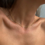 BALL SLIM KETTE - 925 SILBER aus 925 Silber - Eleganter Halskette - AURIME