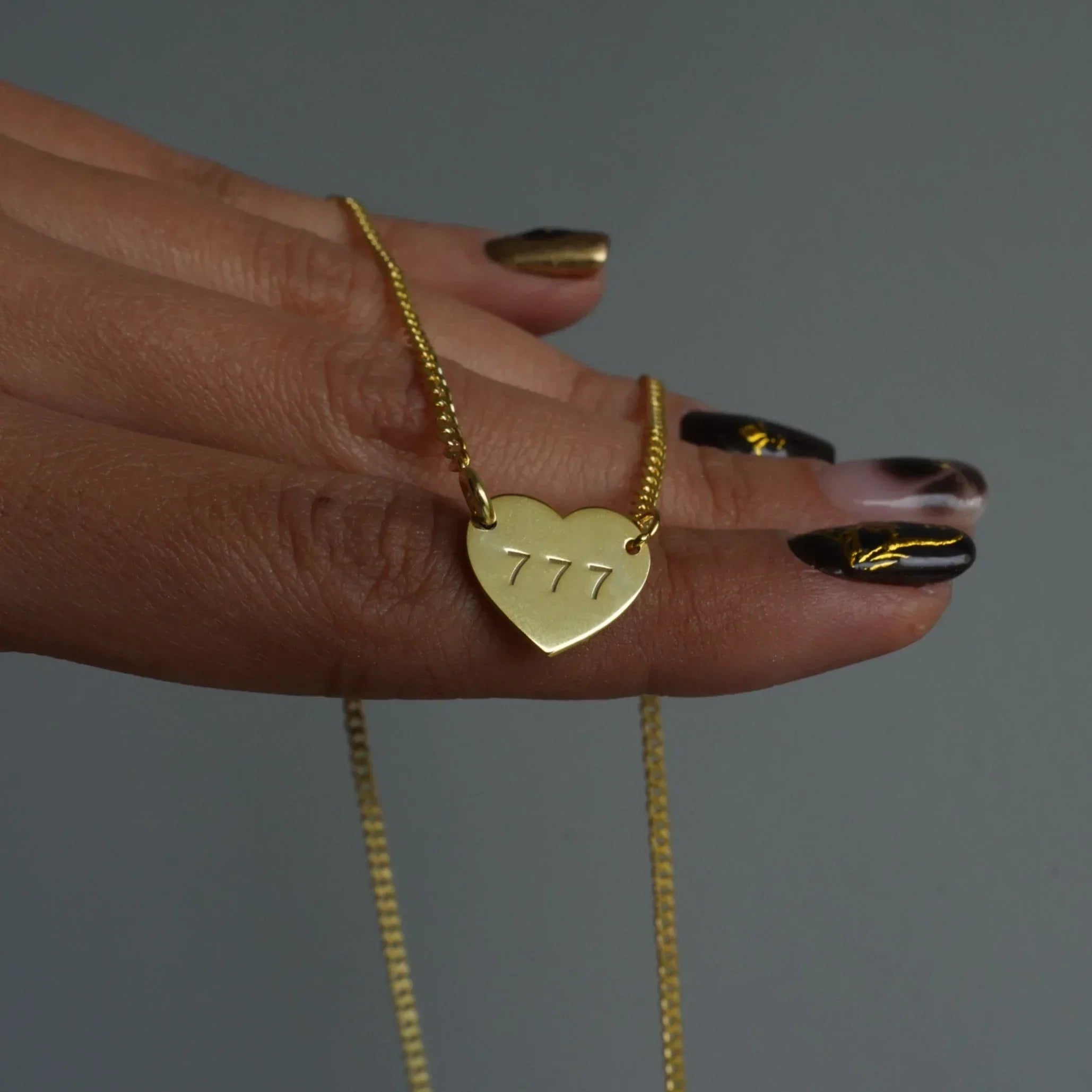 CUBAN HEART NECKLACE aus 925 Silber - Hochwertiger Schmuck - AURIME
