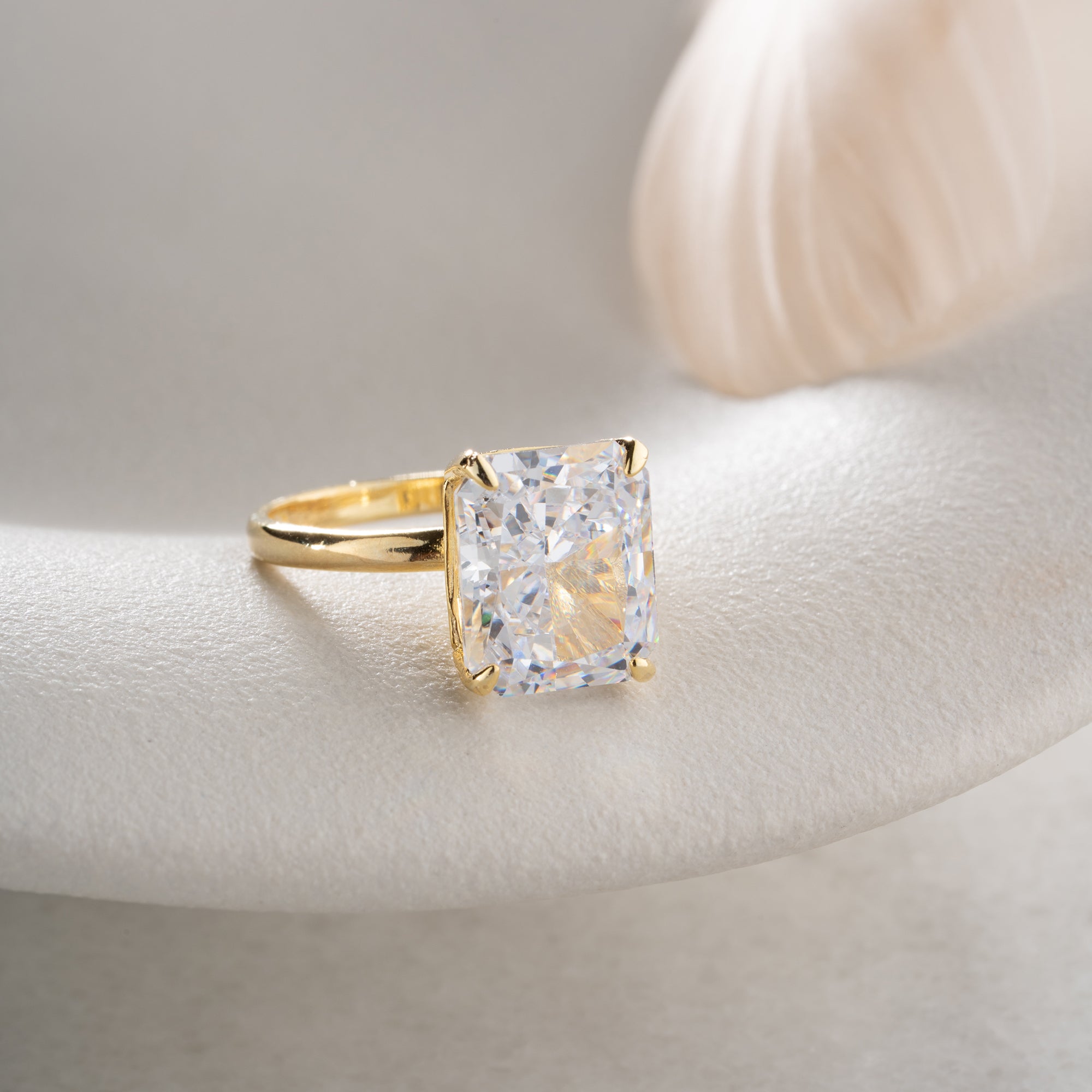 GROSSES QUADRAT RING | 925 SILBER