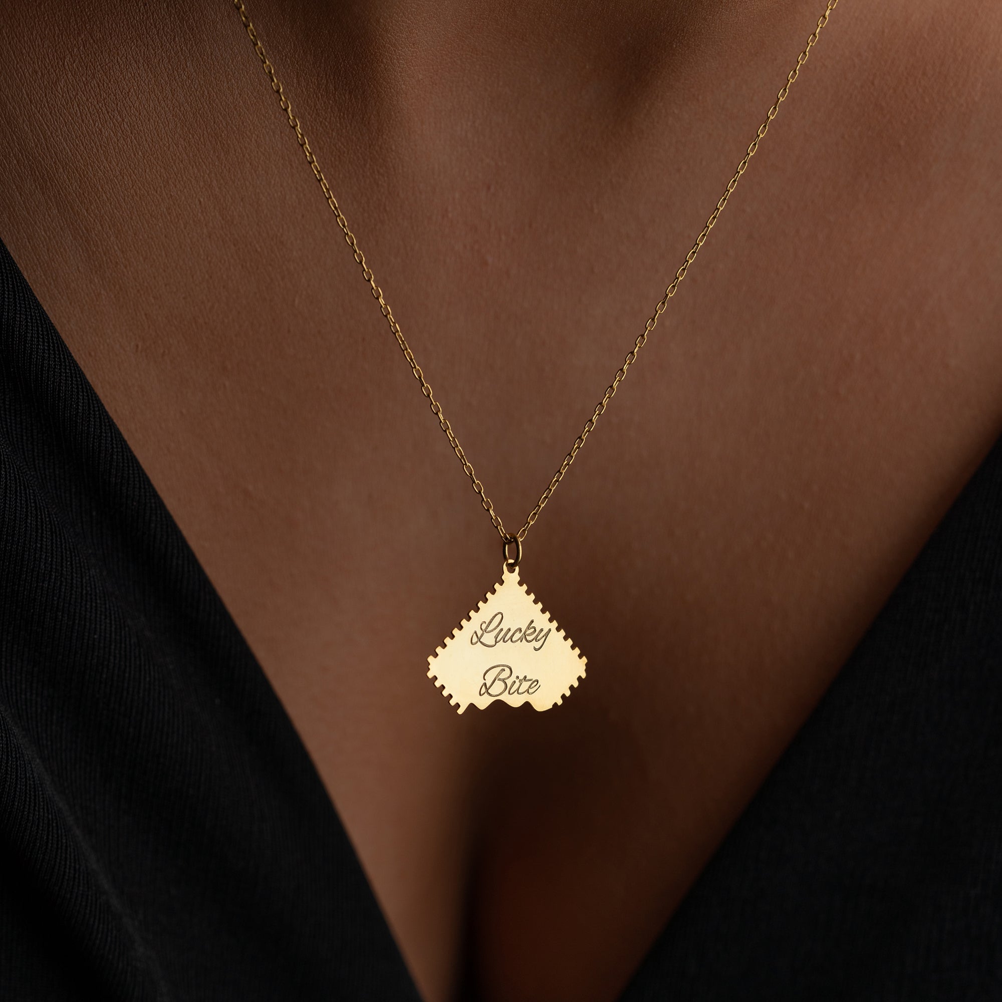 LUCKY BITE HALSKETTE | 925 SILBER