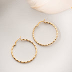 SPIRALE OHRRINGE | 925 SILBER