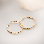 SPIRALE OHRRINGE | 925 SILBER