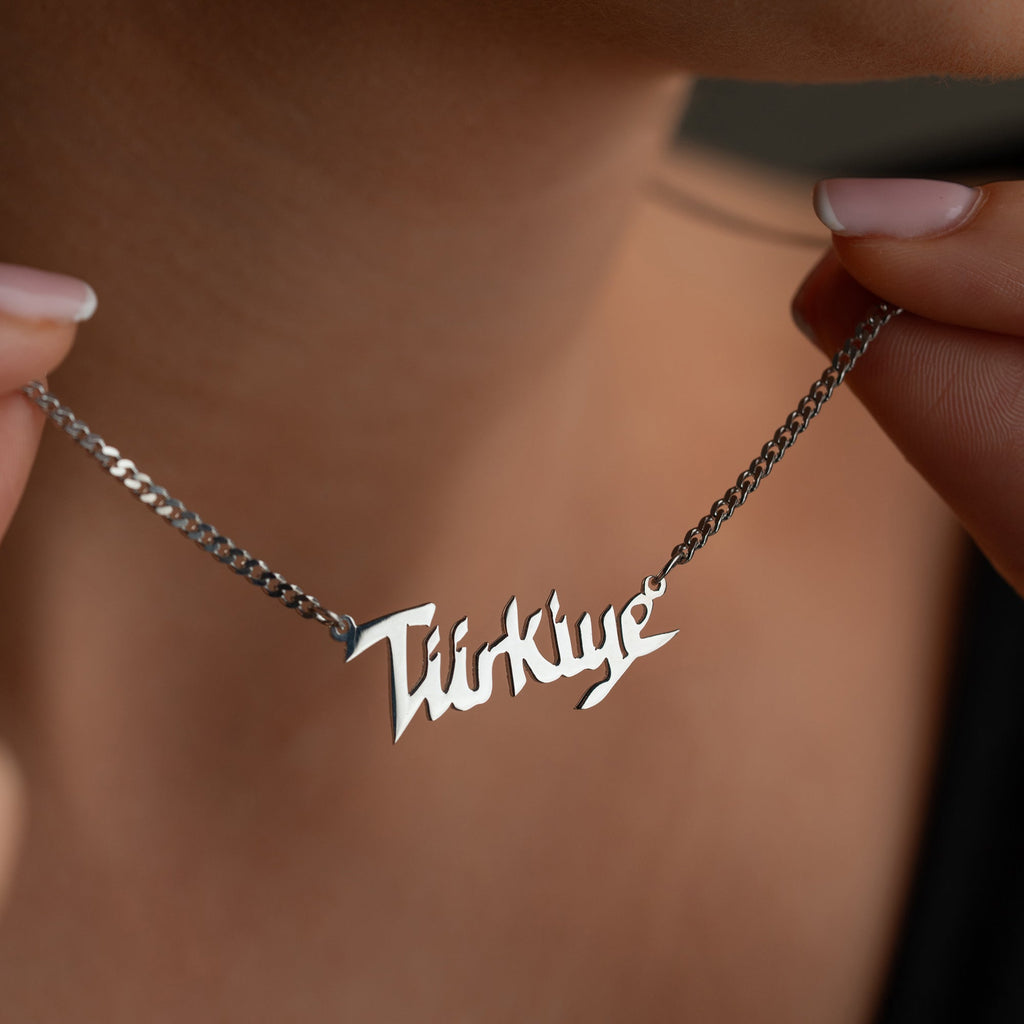 BASIC GURMET NAMENSKETTE | 925 SILBER
