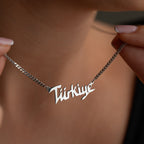 BASIC GURMET NAMENSKETTE | 925 SILBER